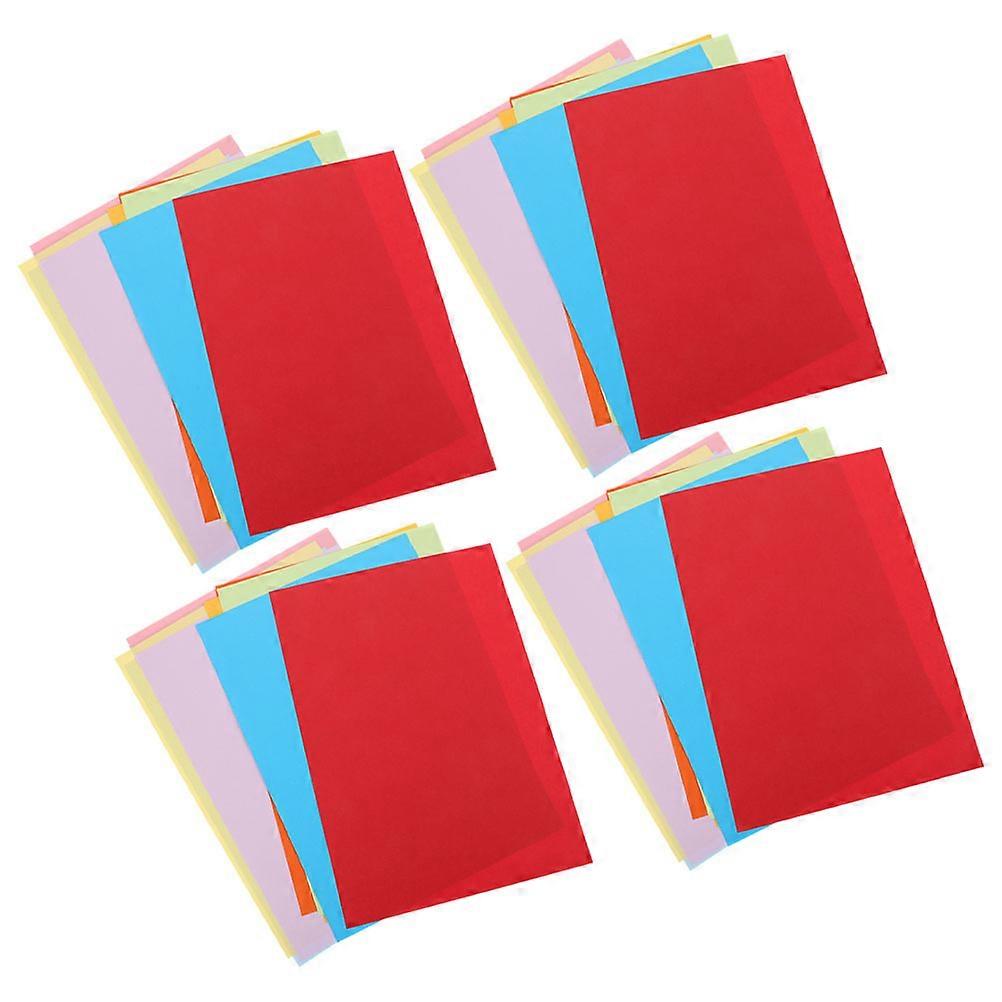 Colored Paper for Crafts A4 Sheets with 100 Pieces Assorted Colors