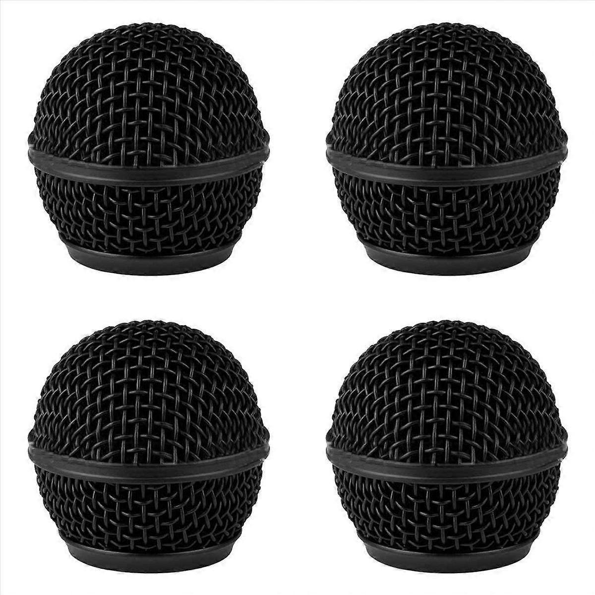 Wireless Microphone Grille Microphone Accessories Black