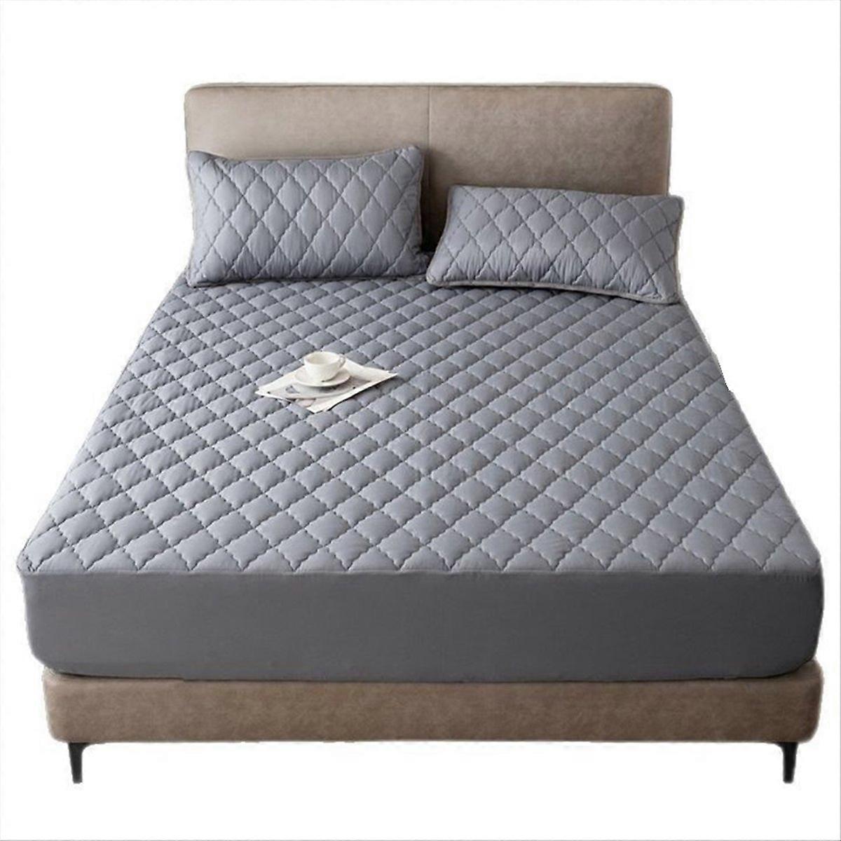 Waterproof Fitted Bed Sheets, Mattress Pads Soft Microfiber