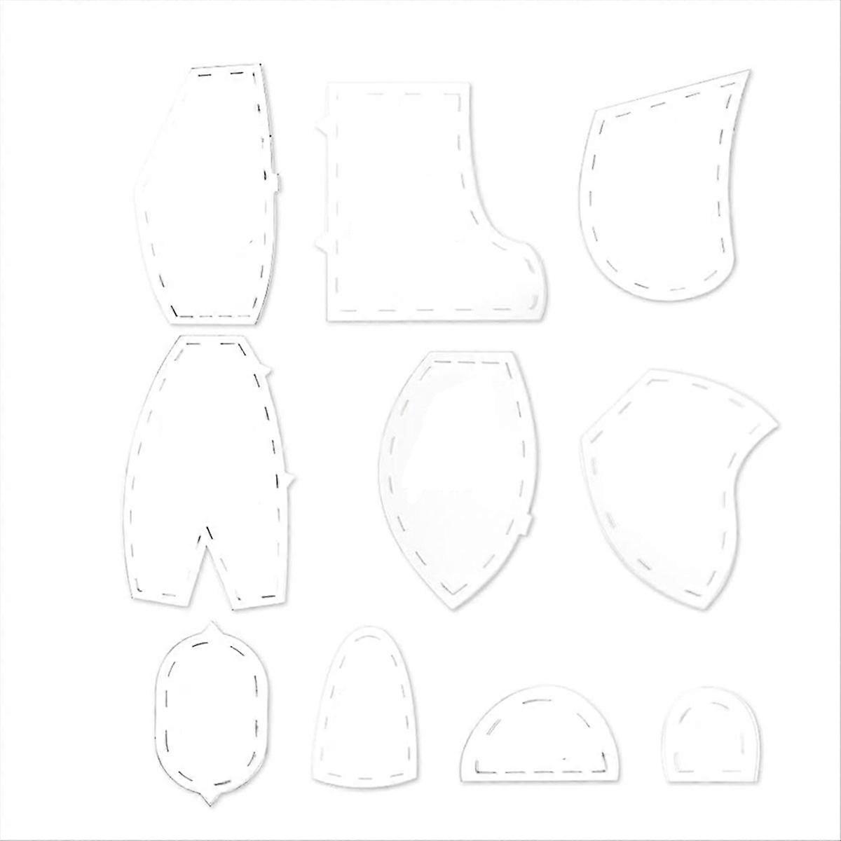 Memory Bear Template Ruler Set, Memory Bear Sewing Template (10Inch)