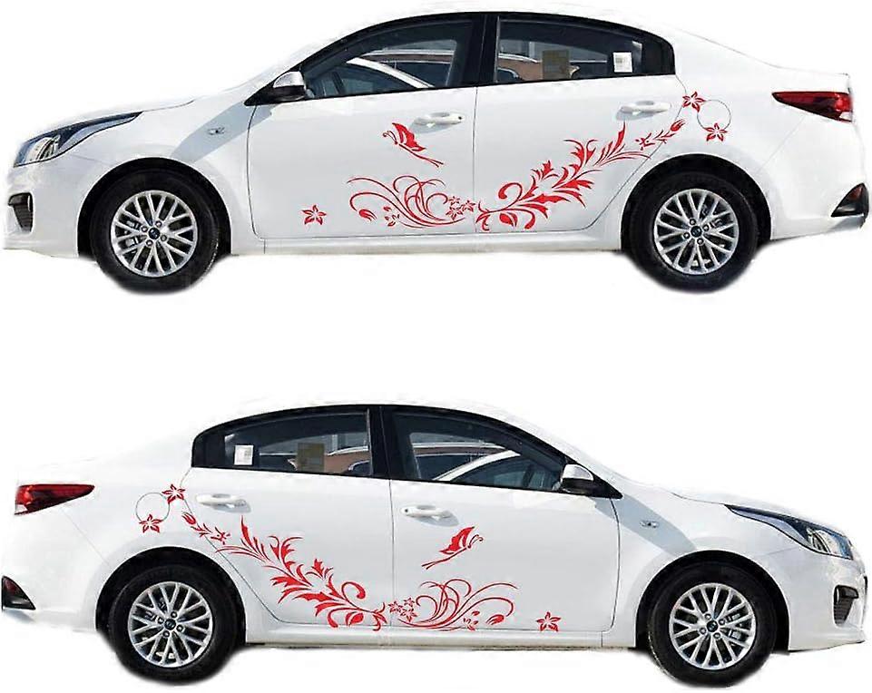 Car Stickers, Vinyl Flower Patterns
