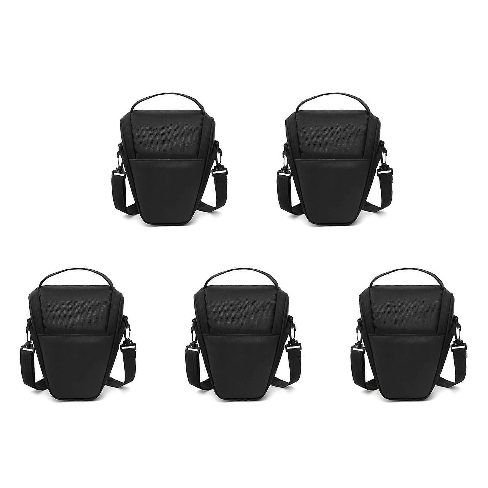 Camera Bag Triangle DSLR Case Waterproof Shockproof Protection with Adjustable Shoulder Strap