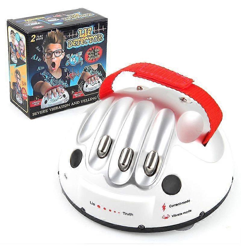 Micro Electric Shocking Lie Detector Safe Polygraph Test Machine Toy Party Use