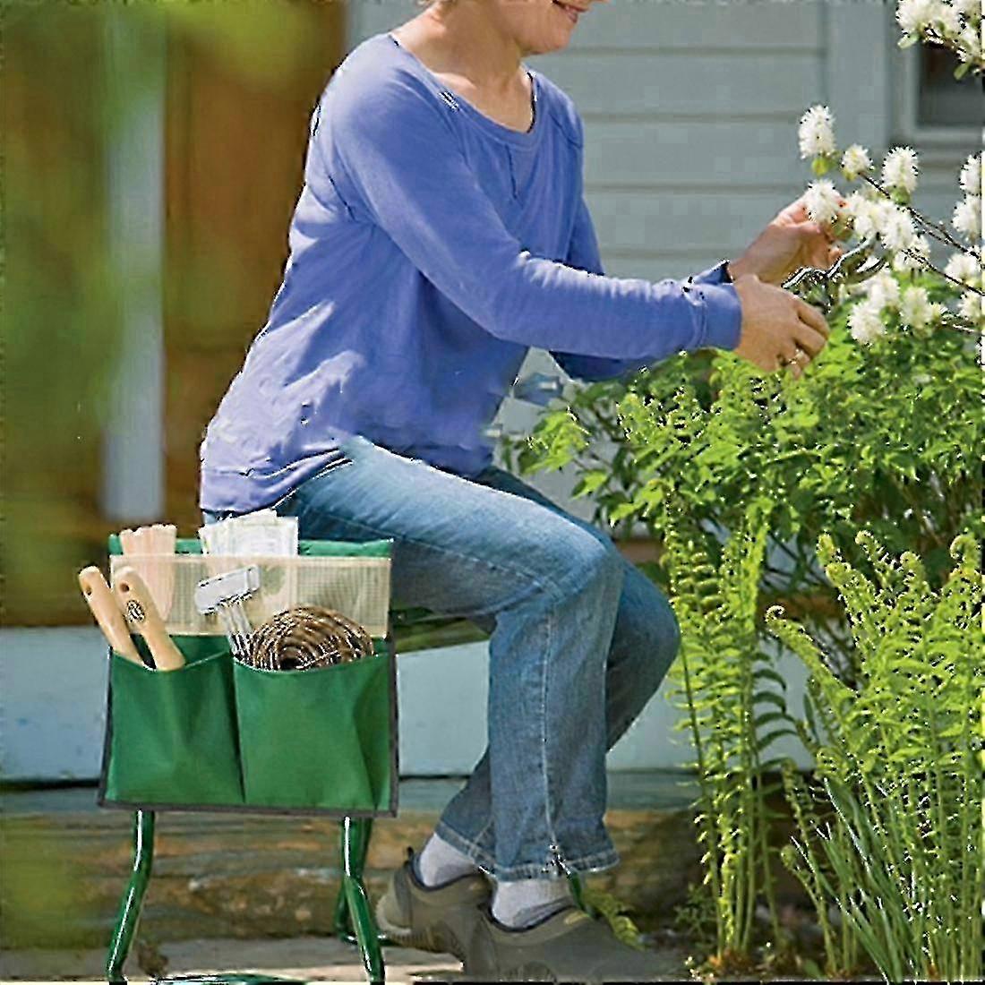 Ergonomic Garden Kneeling Stool Foldable and Portable