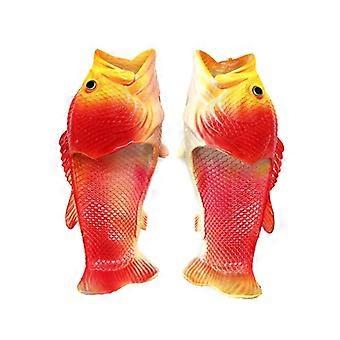 Unisex Simulation 3d Fish Slippers Summer Funny Fashion Flip Flops For Outdoors