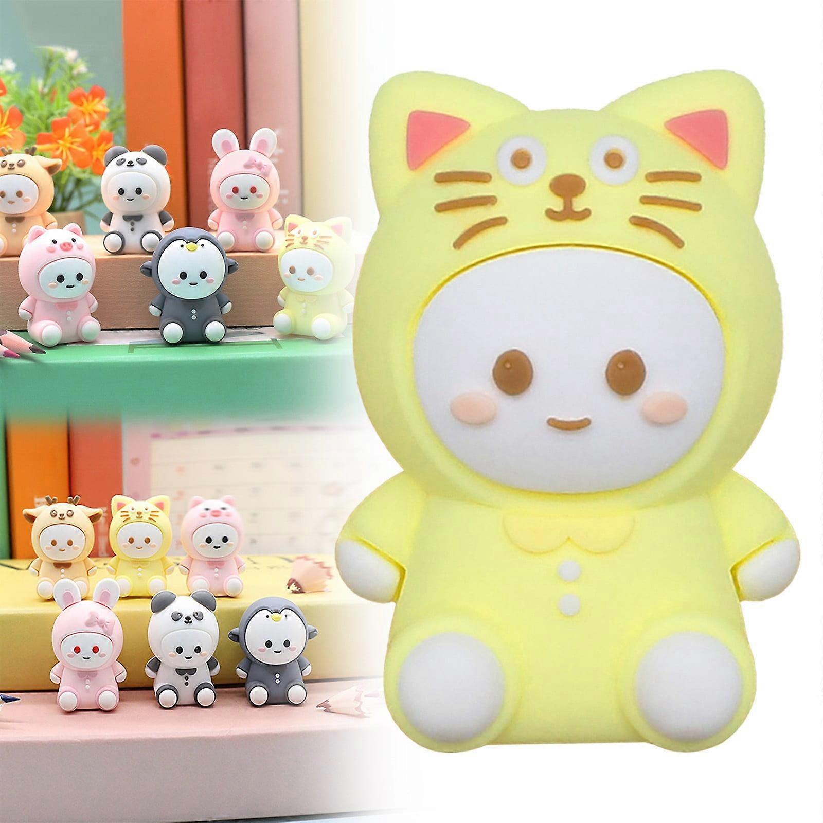 Dreamyjuly Pencil Sharpener-Yellow Catplastic