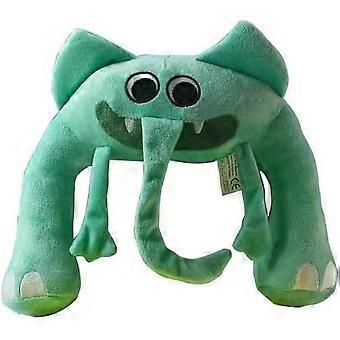Green Elephant Monster Plush 10.5' Horror Stuffed Animal Toy for Kids and Collectors, Halloween Gift