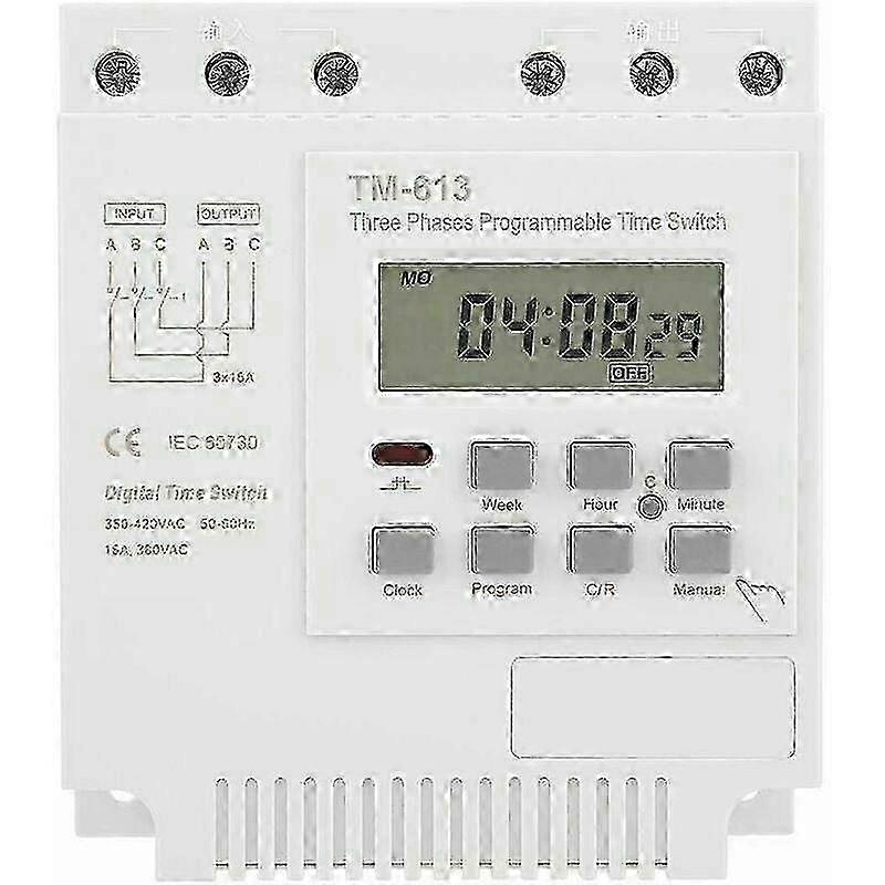 Programmable 380V Timer Relay, Weekly Digital Power Switch