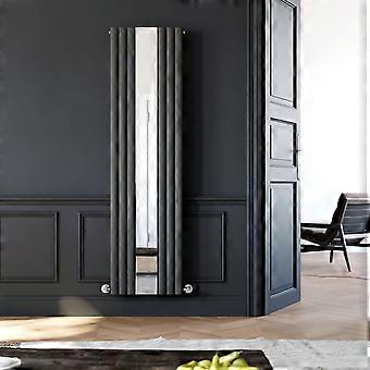 Hydronic Radiator 5025 Flat Tube, Single Layer, Mirror Design, 6 Columns, 49.9*180*5.8cm, Low Carbon Steel