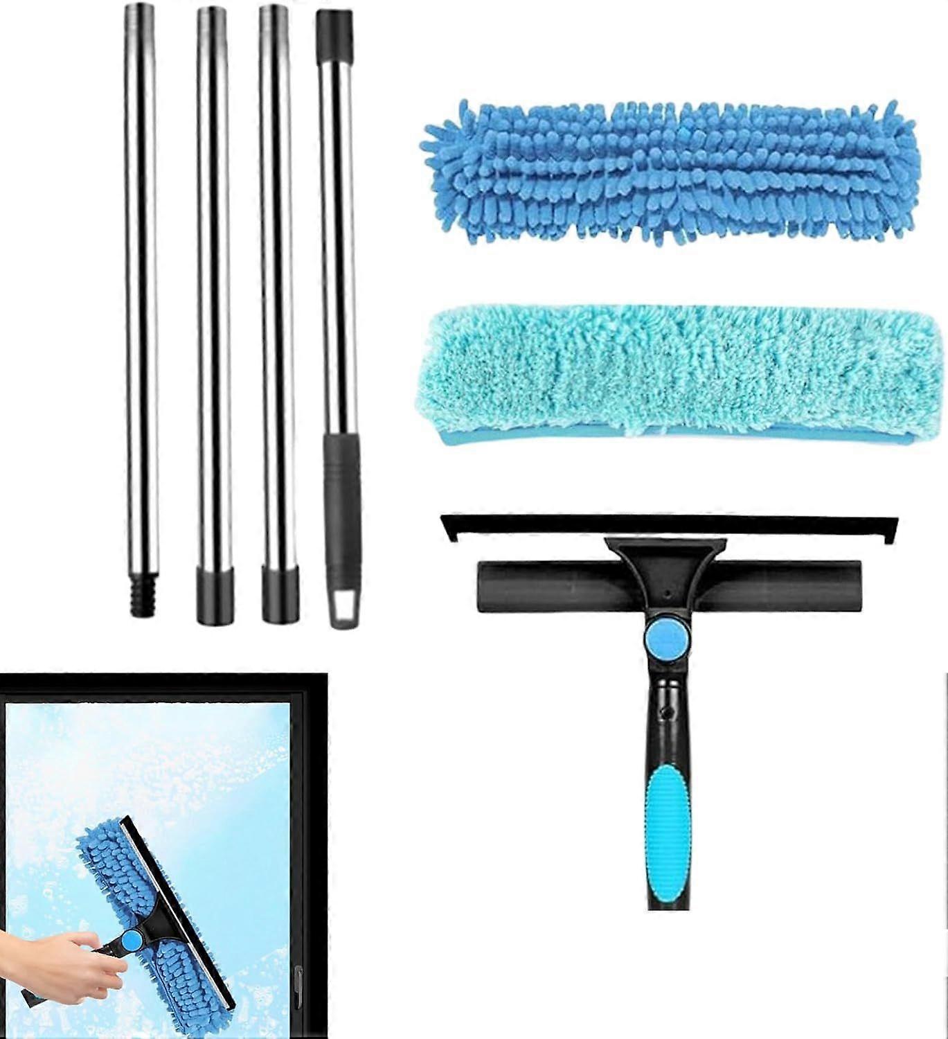 Long Handled Duster Telescopic Dusting Kit Reusable Dust