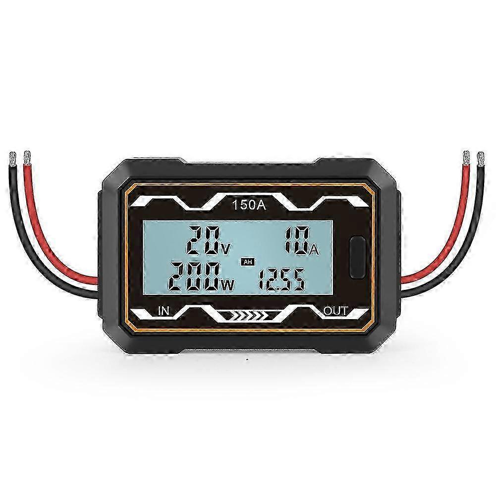 150A LCD Electric Analyzer Digital Wattmeter High Precision DC Power Analyzer