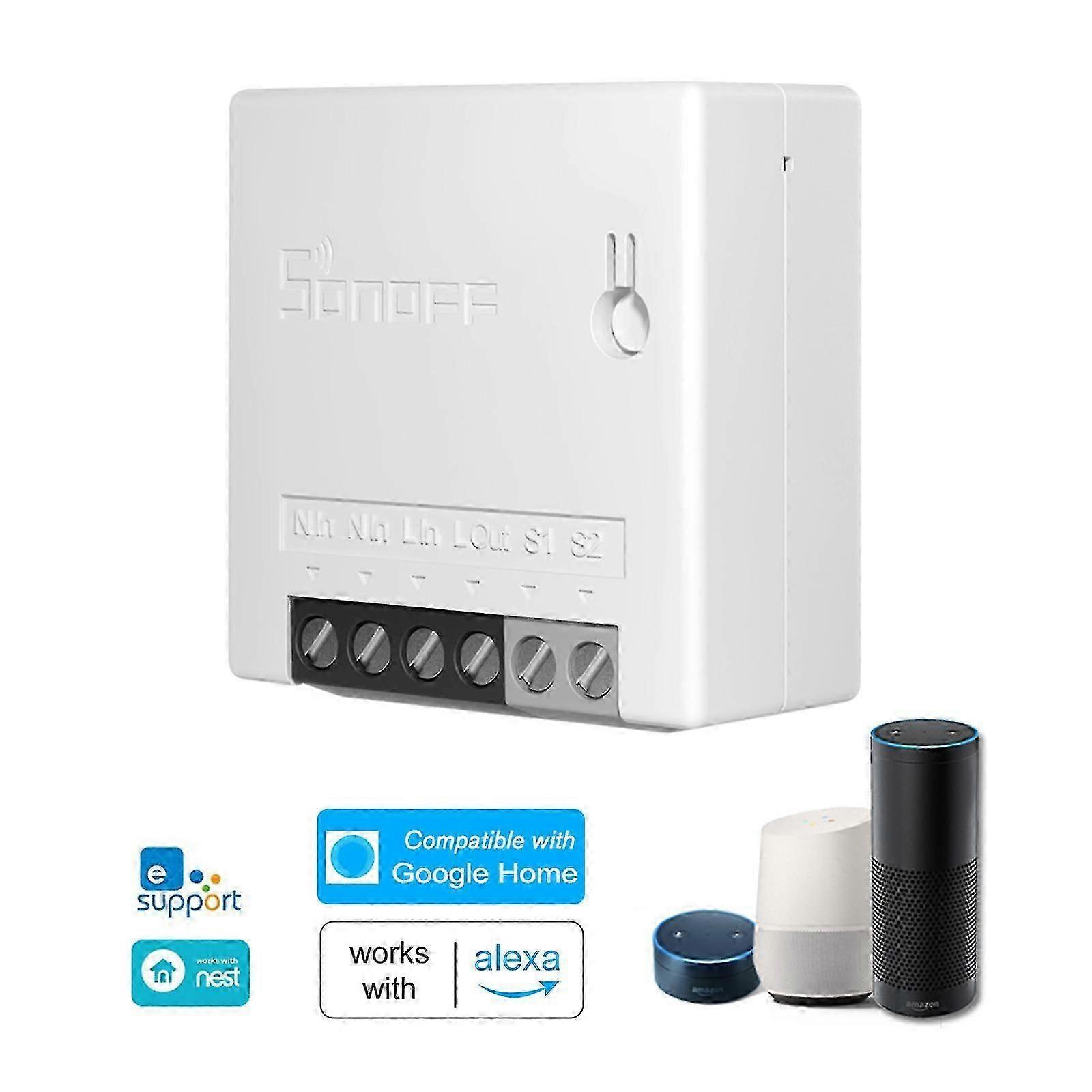 Mini Diy Two Way Smart Switch Small Body Remote Control Wifi Switch