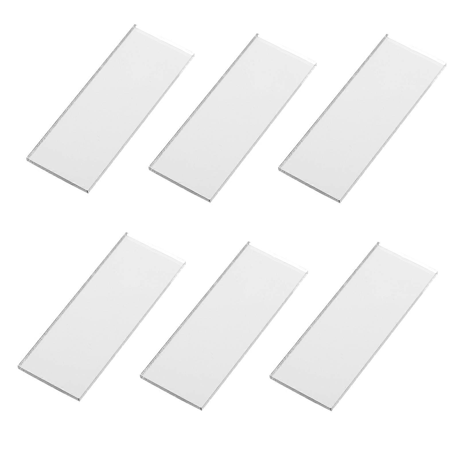 Rectangular Mirror Tiles for DIY Decorative Craft Mirrors 30Pcs