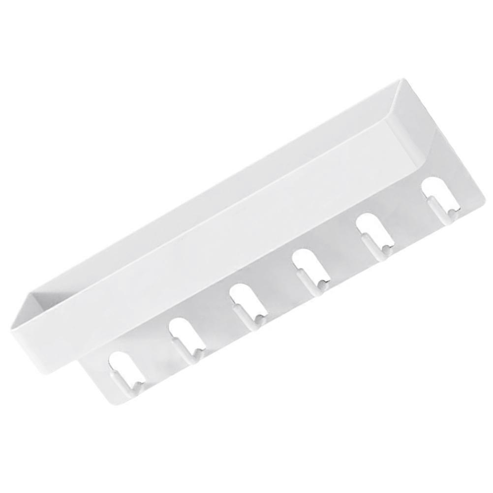 Wall Key Holder Key Rack for Storage 1Set White Decorative Hook