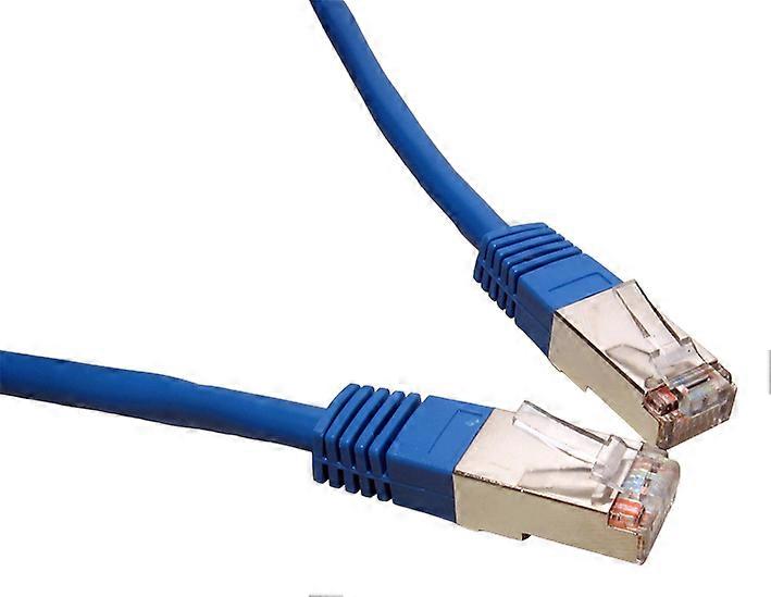 CMS Cables 3m Cat5e Shielded Patch Cable - Blue