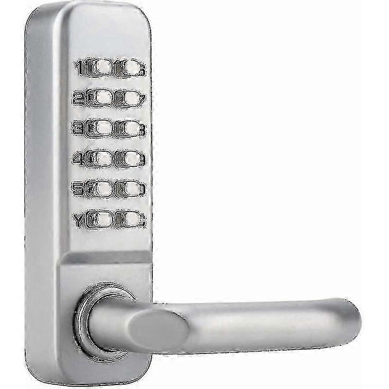 Waterproof Mechanical Code Lock, 1-11 Digit Code Combination Security Password Coded Lock Keyless Me