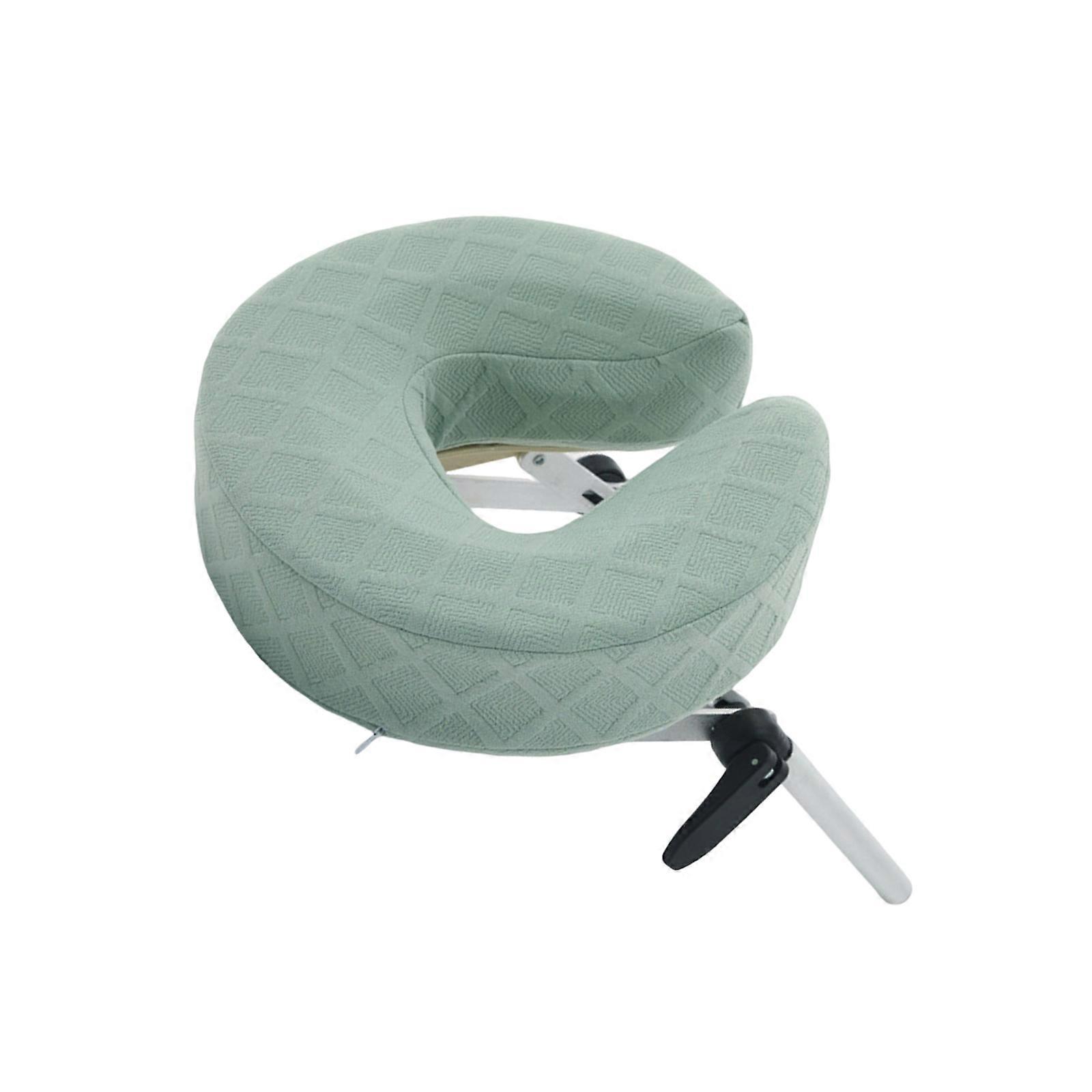 Professional Massage Bed Stand with Floatings Structure And Memory Foams Layer  light green