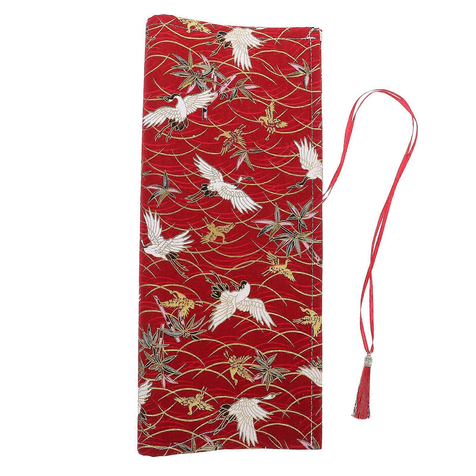 Calligraphy Brush Holder Roll Up Wrap for Storage
