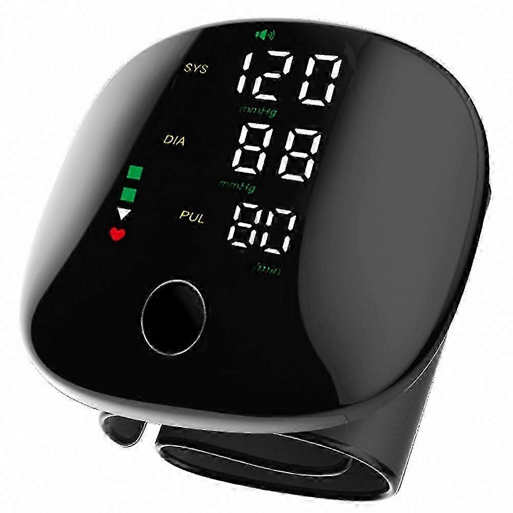 Digital Circulation Reader Bracelet, Backlit Panel Self Testing Device, 2x99 Pulse Archive, Lightweight Wellness Accessory