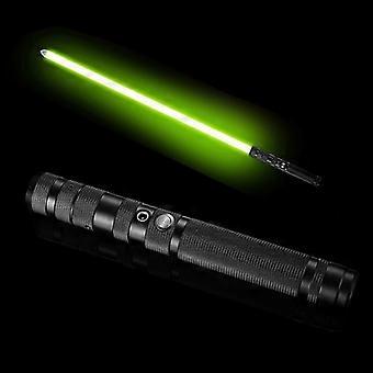 Light Saber Laser Sword RGB 7 Colors Changeable Electronic Light Sword  Sound1pcs-BLack