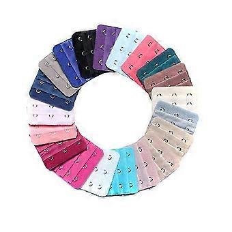 20 pz estensori reggiseno 3 ganci 3 file estensione cinghia regolabile per indumenti intimi da donna colori assortiti