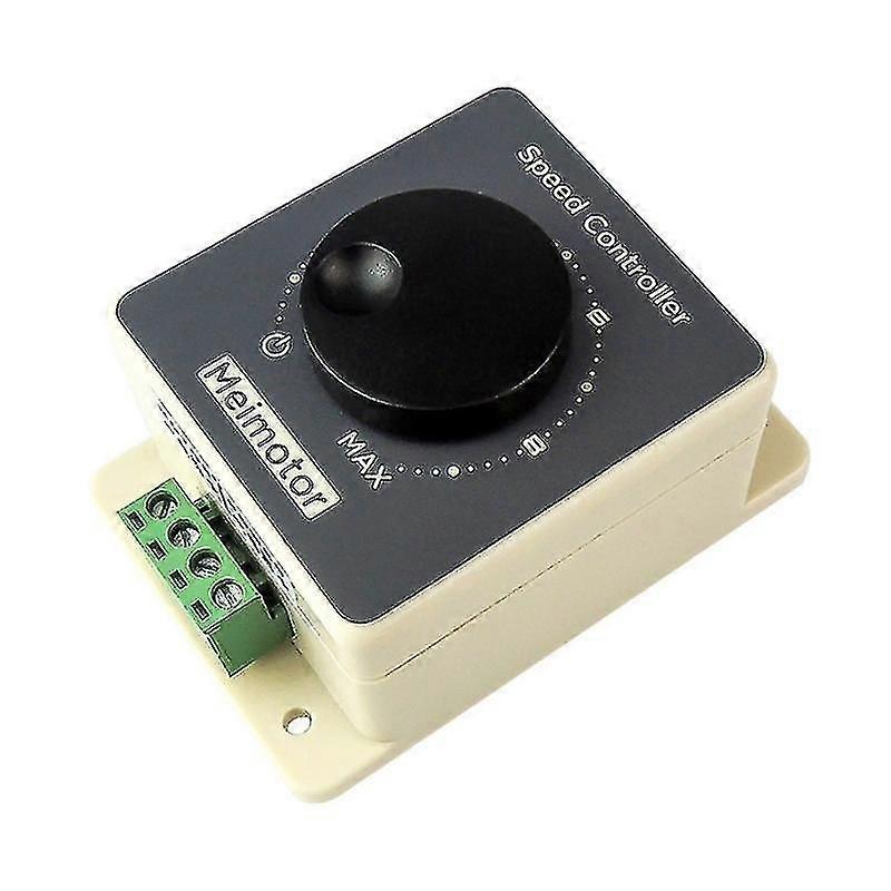 Adjustable Speed Controller Regulator Switch - Durable Motor Speed Controller for 12v 24v 48v 20a DC