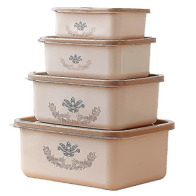 4pcs Food Containers,  Storage Box