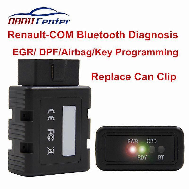 Newly OBD2 Diagnostic Scanner For Renault-COM Bluetooth  Replace Can Clip Full Chip Interface Key Program ECU Code Reader