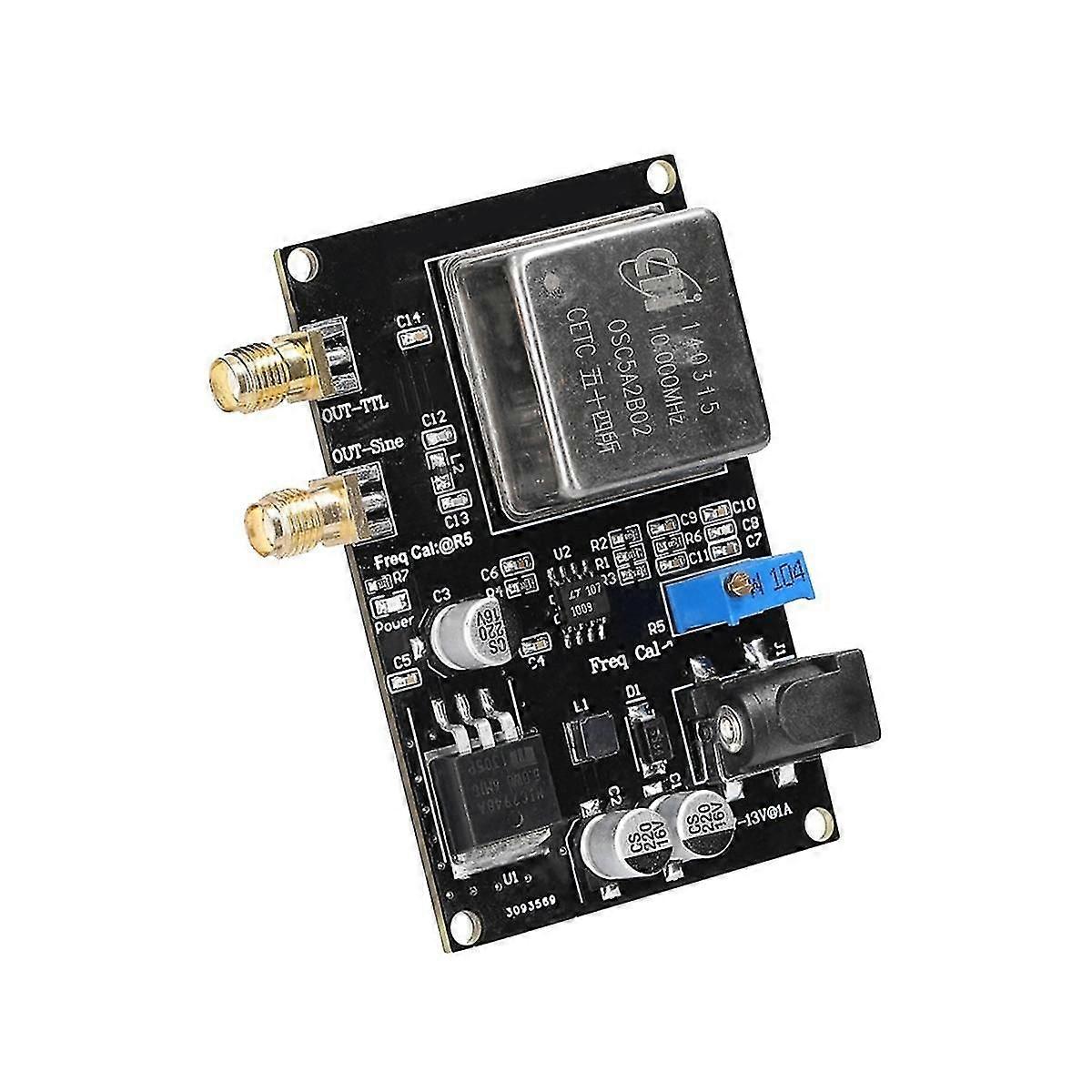 10mhz Ocxo Frequency Reference Module Black Frequency Meter Low Phase Noise For Sound Decoder Frequ