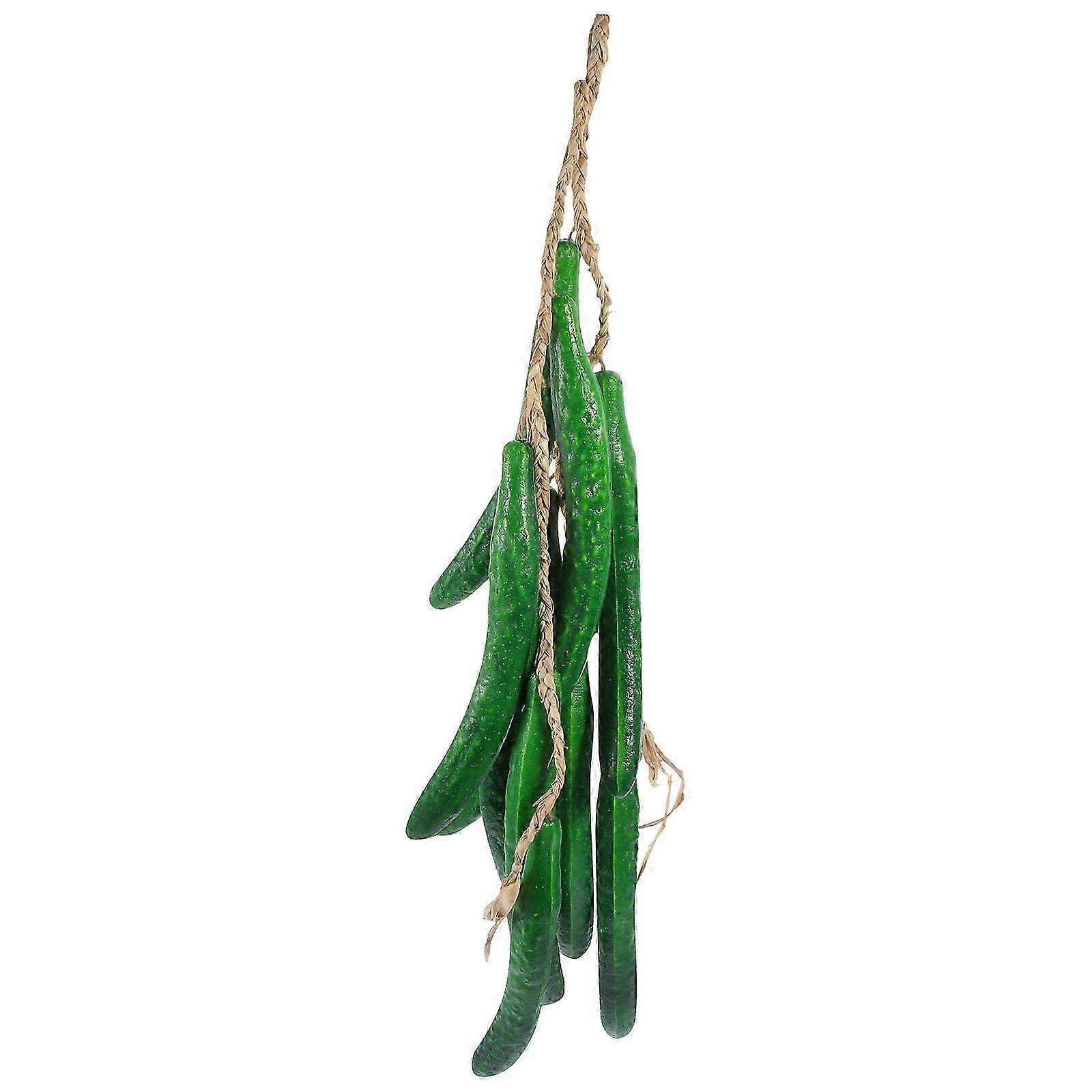 Cucumber Decor Artificial Cucumbers Used for Decoration 2 Strings