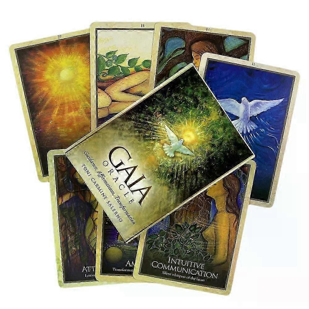 Le Tarot de la Lune Errante - Jeu de divination - Version anglaise - Jeu de plateau oracle - Compatible avec les fêtes