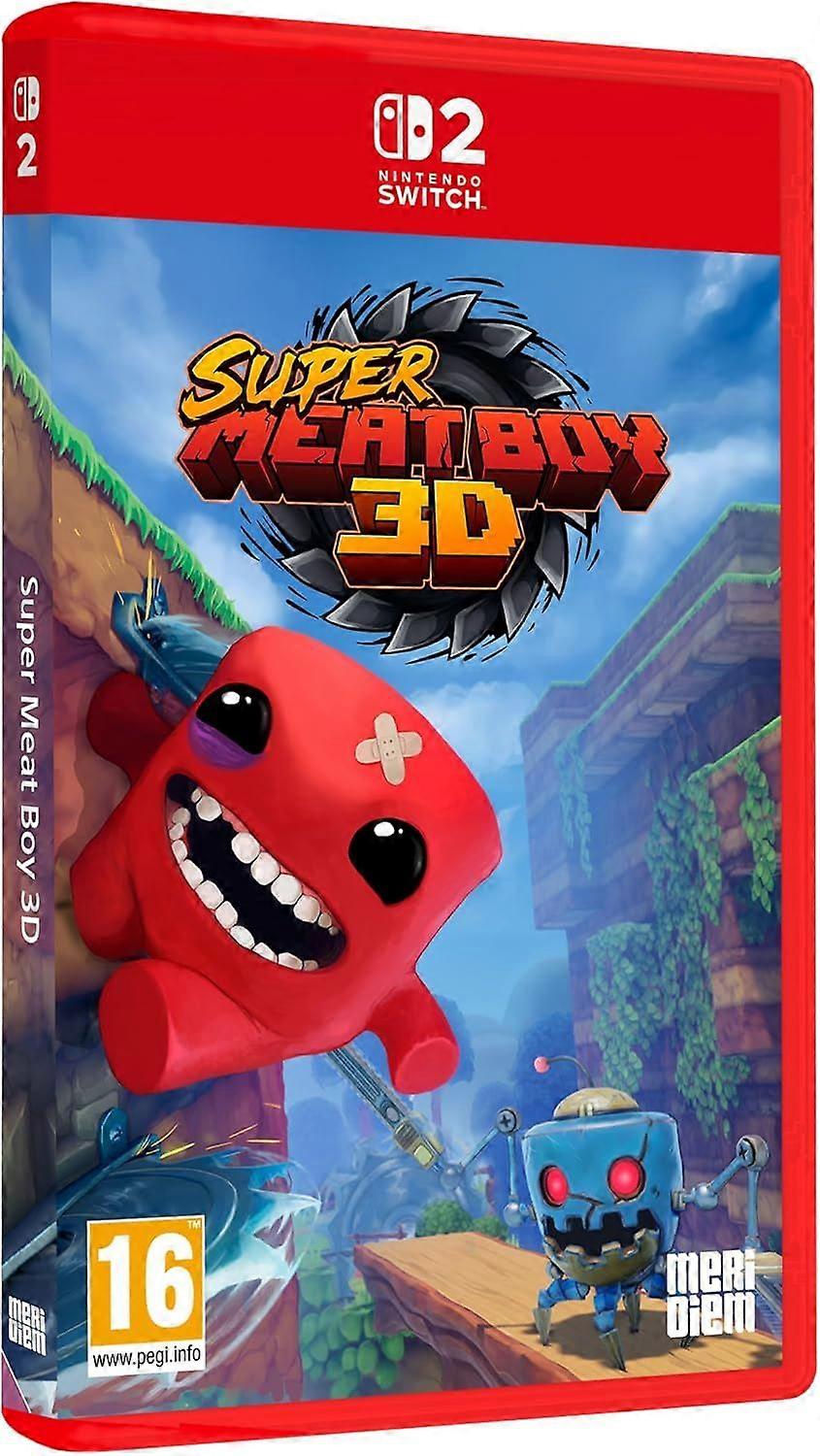 Super Meat Boy 3D Switch 2 Game