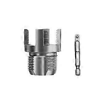 1 Inch Pipe Threader Internal External Easy-Operate Pipe Tapping Tool Multi-Use Powerful Claw Universal Thread Tool