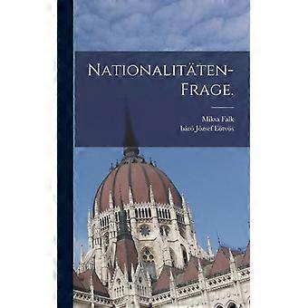 Nationalitten-frage - Miksa Falk - Hardcover - English Book - History