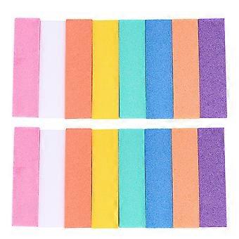 Nail File Polishing Block Four Sides for Nail Art Using 16Pcs Set