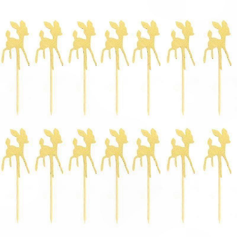 48-Pack Cupcake Picks & Cake Decorations