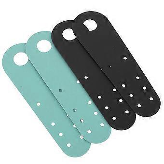 Gorra para patines de ruedas, útil protección para patinadores de hielo, 7,3 × 2,2 × 0,1 pulgadas, 2 pares