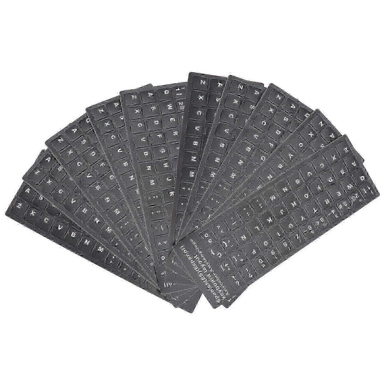 PVC Keyboard Stickers Keyboard Protector compatible withProtection 10Pcs
