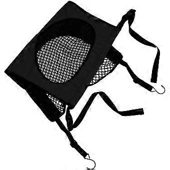 Car Safety Net, Durable Nylon, Lightweight Pet Barrier, Organizes Rear Space Without Blocking Air, Enhanced Safety