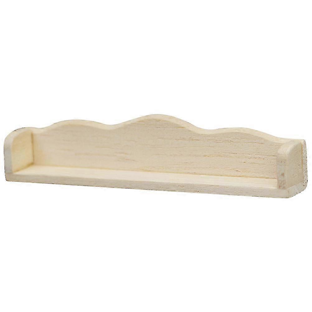 Realistic Mini Wooden Wall Shelf