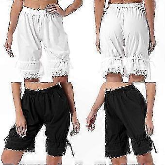 Historical Cosplay Ruffle Bow Bloomers Compatible with Women and Girls