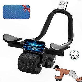 Core Muscle Trainer Wheel for Abdominal Workouts and Core Strengthening Exercises