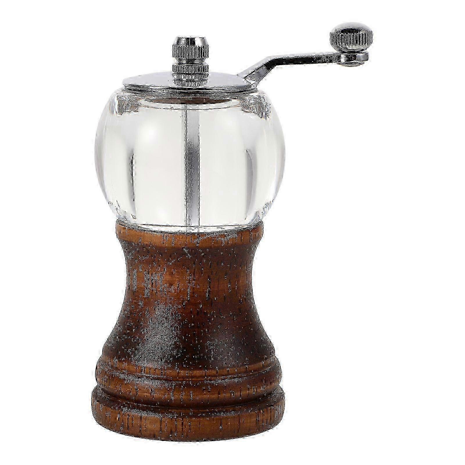 Portable Wooden Pepper Grinder Adjustable