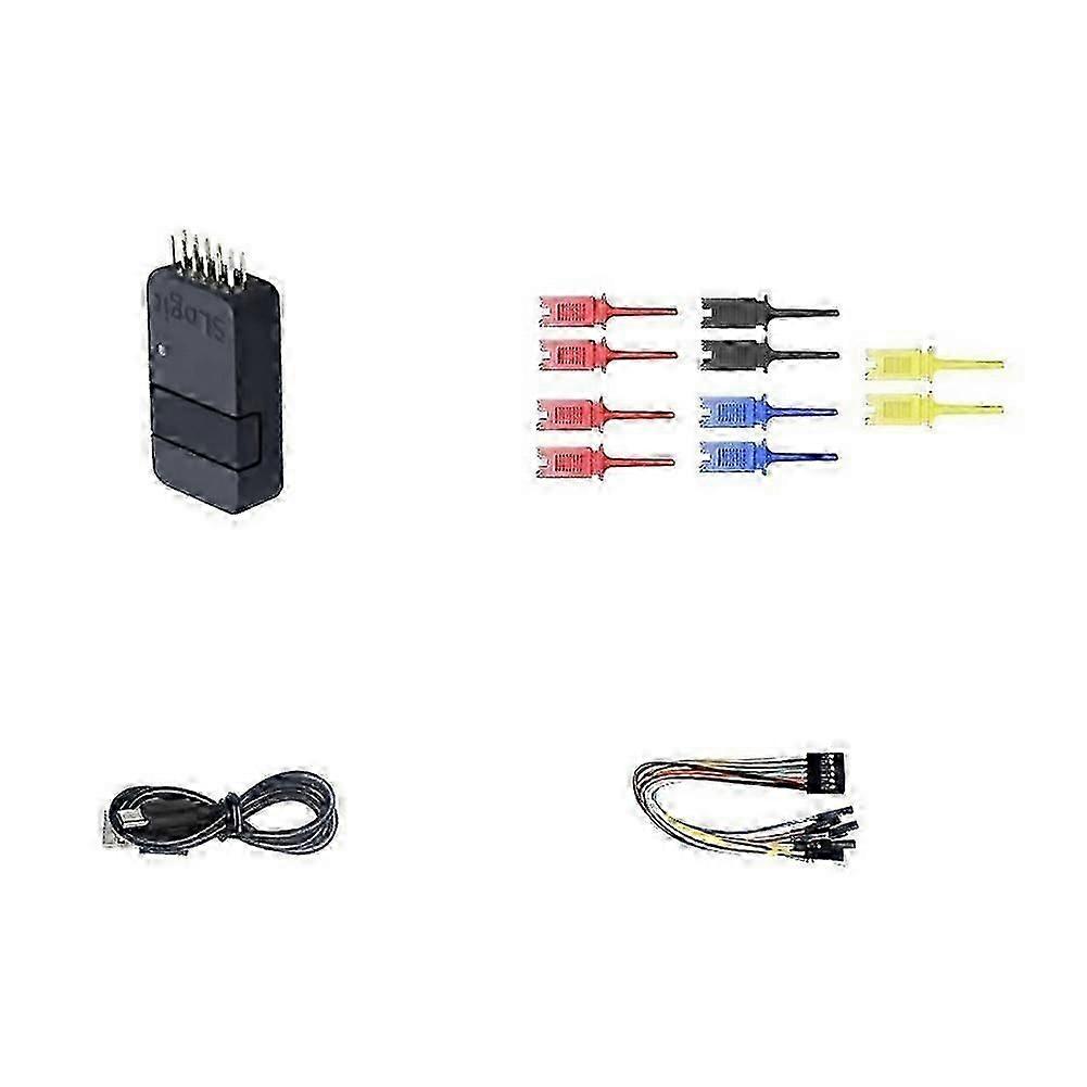 SLogic Combo 8 Slogic Analyzer DAPLink CKLink Debugger Tool CKLink Debugger DAP-Link Debugger UART Module Black simple