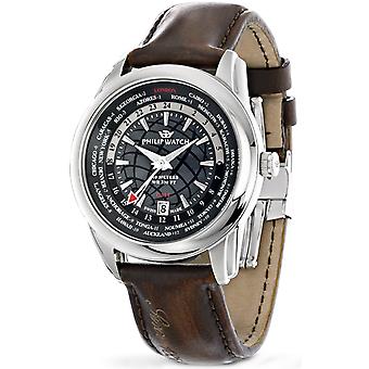 Phillip watch seahorse Swiss Quartz Analog Man Watch with R8251196006 Cowskin Bracelet