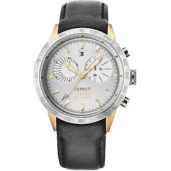 Cerruti udine Quartz Analog Men Watch with Cra096Y212G Cowskin Bracelet