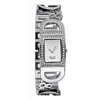 D & g Ierland Quartz analoge Women's horloge met DW0578 roestvrijstalen armband