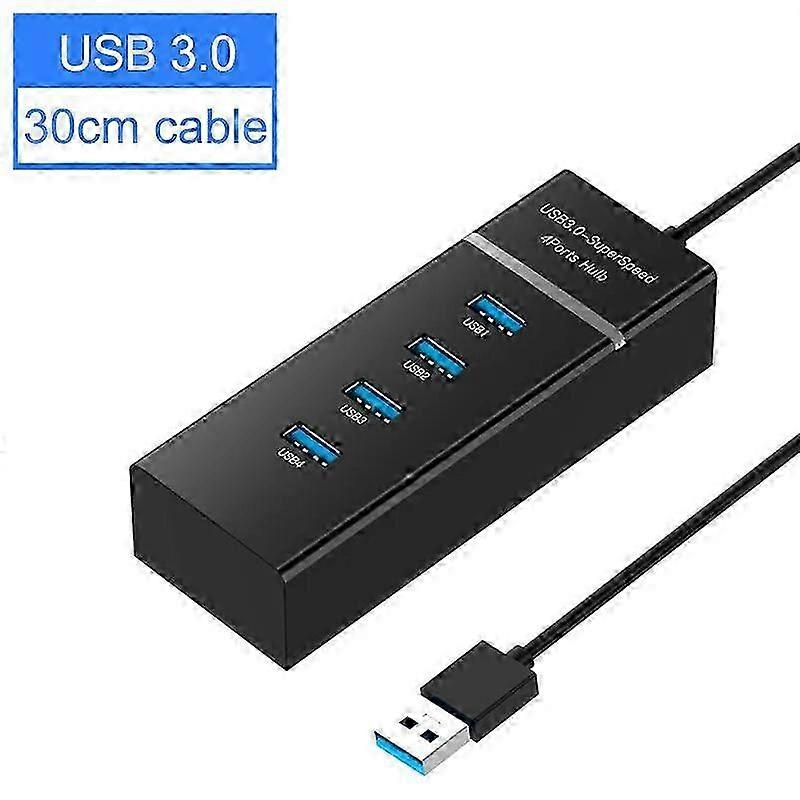 Compact 4-Port USB 3.0 Hub