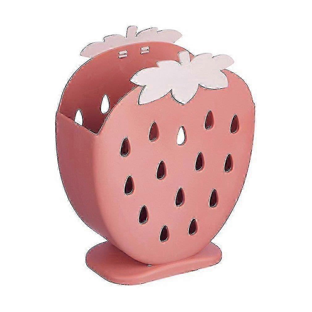 Strawberry-Shaped Chopstick Holder Drain Rack