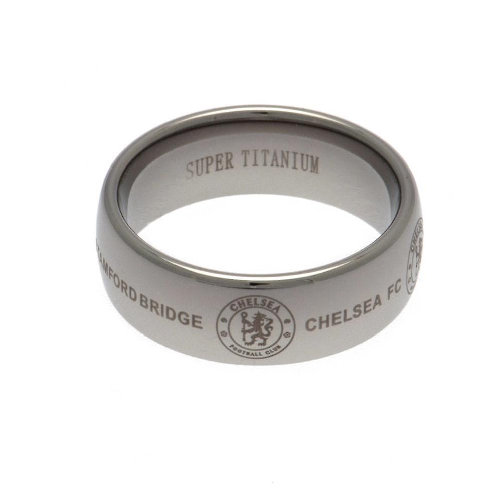 Chelsea Fc Super Titanium Ring Large